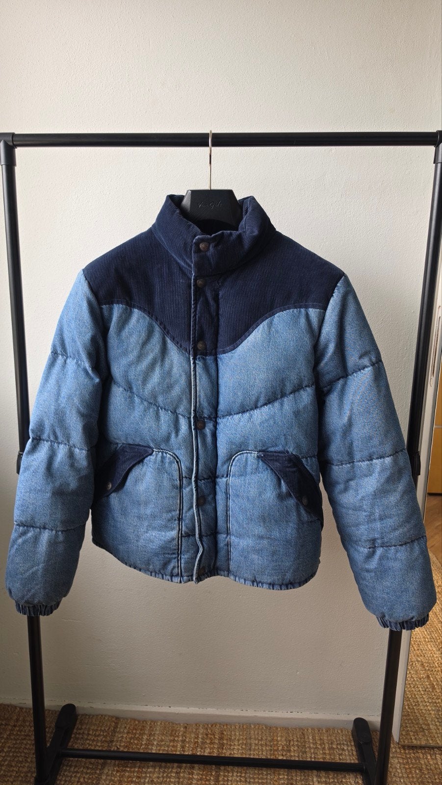 Levi's Wild West Puffer maat M, Ophalen of Verzenden, Zo goed als nieuw, Blauw