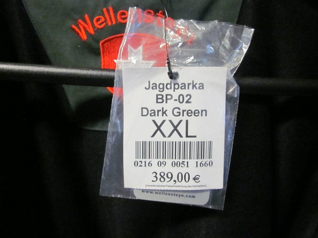 Wellensteyn jagdparka, Ophalen, Nieuw, Overige maten, Groen