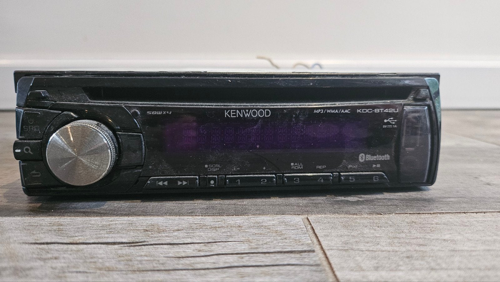 Kenwood autoradio KDC-BT42U, Verzenden, Gebruikt