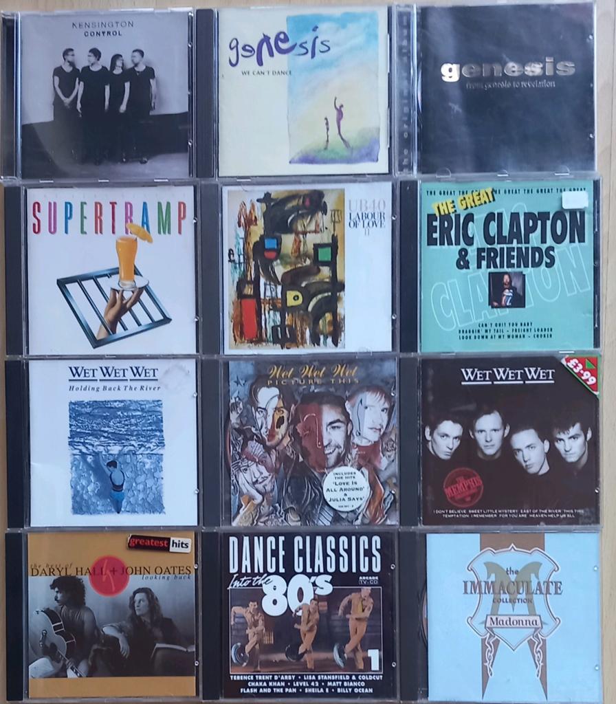Diverse cd's jaren 80 popmuziek, Ophalen of Verzenden, Gebruikt