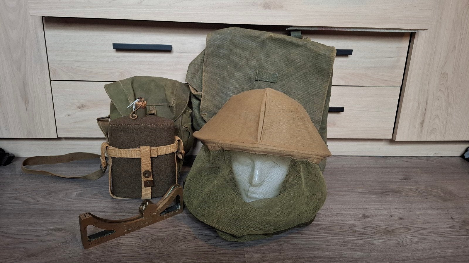Originele Britse Militaria WO2 WW2, Ophalen of Verzenden, Landmacht, Engeland, Kleding of Schoenen
