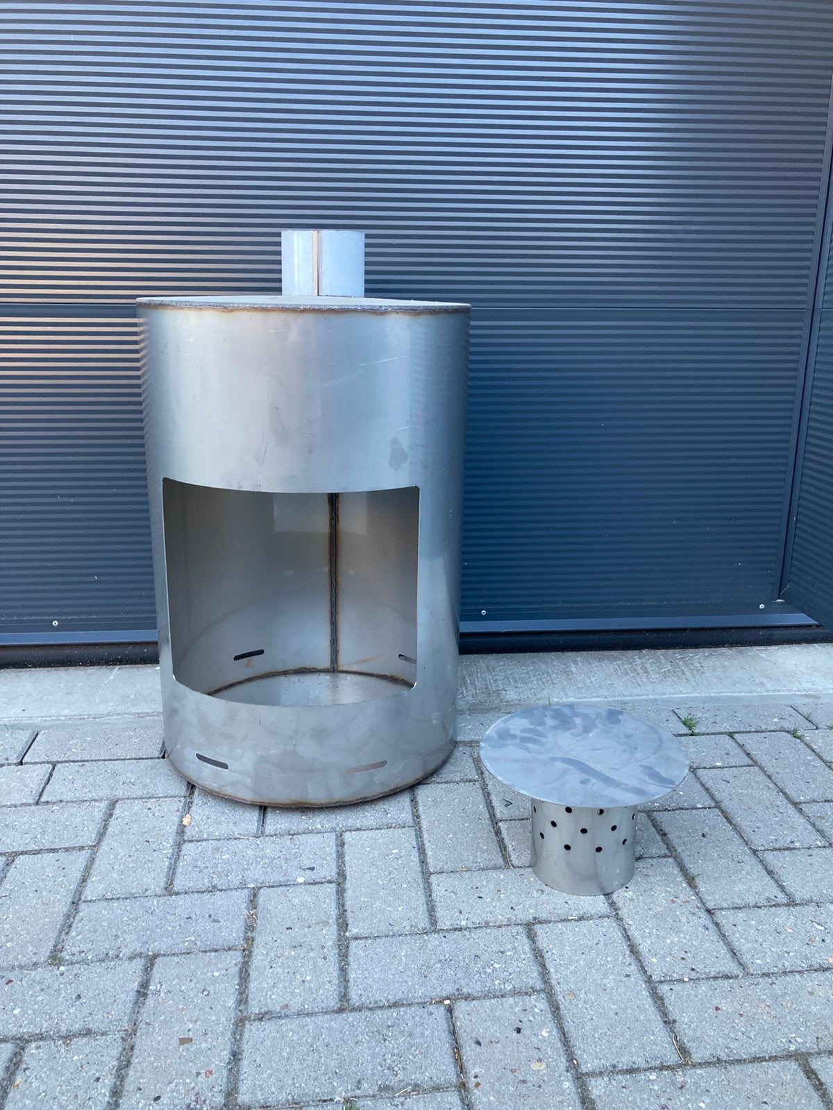 RVS lasser tuinhaarden, Ophalen of Verzenden, Zo goed als nieuw