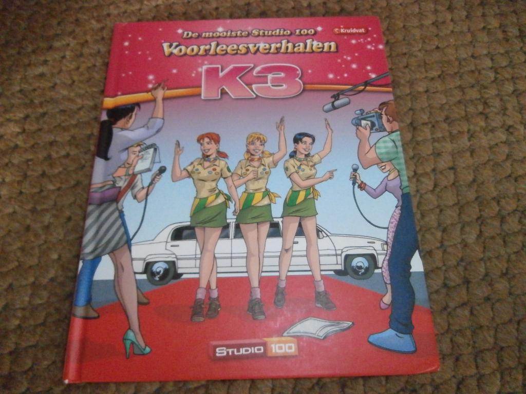 Boek K3 voorleesverhalen Studio 100 Plopsaland muziek kind, Ophalen of Verzenden, Zo goed als nieuw, Studio 100, Fictie algemeen