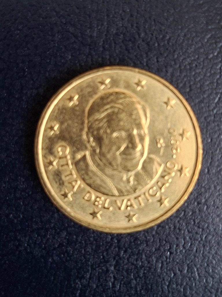 Euromunt Vaticaanstad - 50 cent, Ophalen of Verzenden, Vaticaanstad, 50 cent, Losse munt