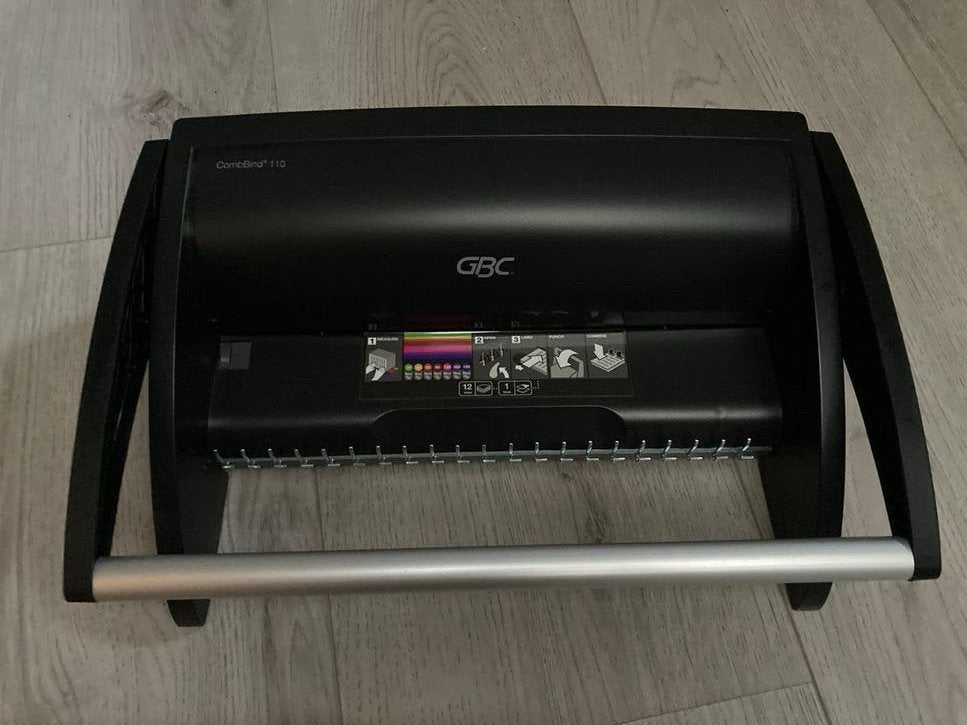 GBC CombBind 110 inbindmachine, Ophalen of Verzenden, Gebruikt