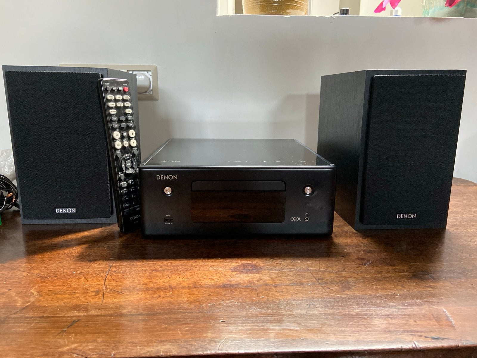 Denon CEOL N10 Microset met CD-speler en Speakers, Ophalen, Denonstraat 1, Denon, Zo goed als nieuw