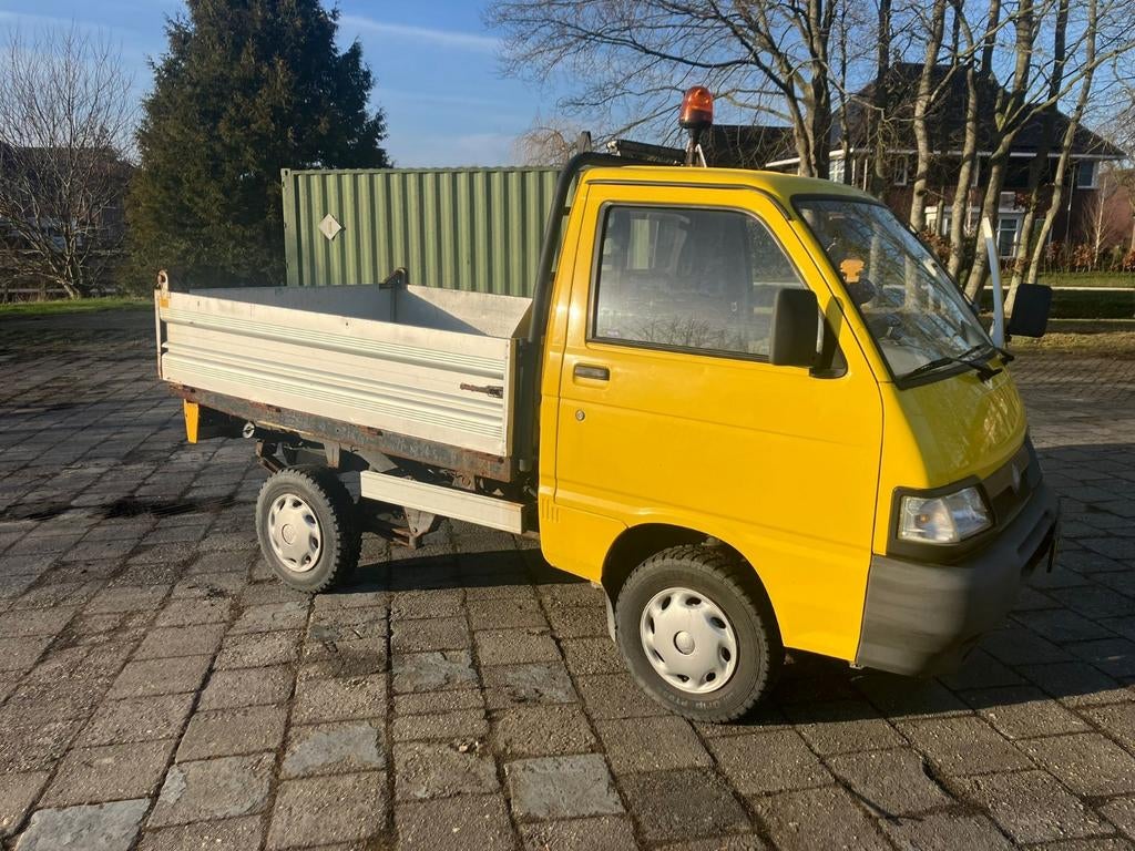 Piaggio Porter 1.3 Kipper 2007, Piaggio, Achterwielaandrijving, 4 cilinders, 400 kg