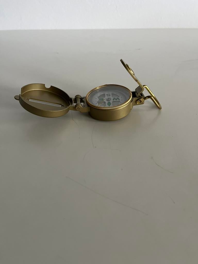 Lensatic compass, Ophalen of Verzenden, Zo goed als nieuw