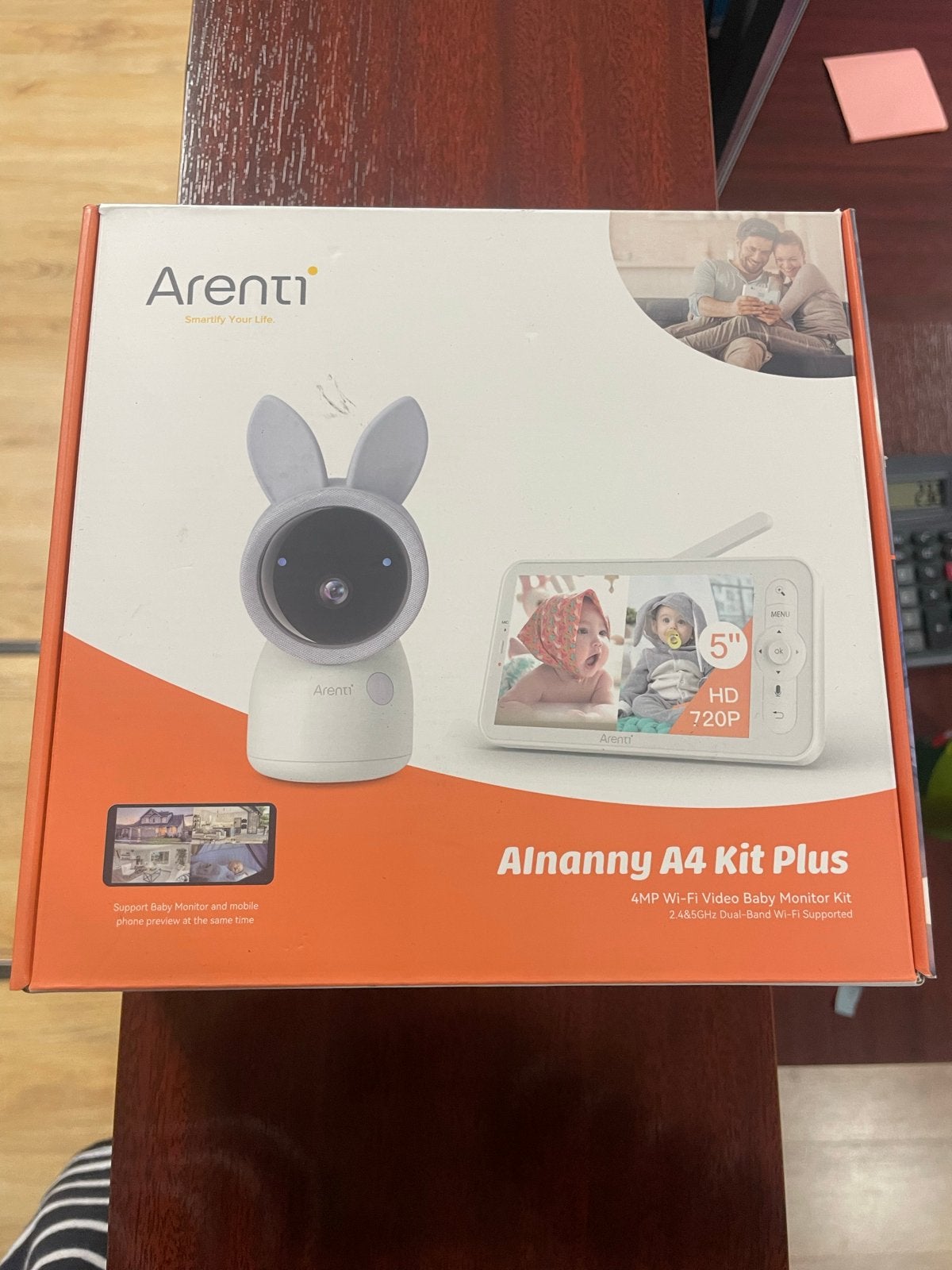 Arenti Alnanny A4 Kit Plus Babyfoon met Camera, Kinderen en Baby's, Ophalen, Nieuw, 250 meter of meer, Camera
