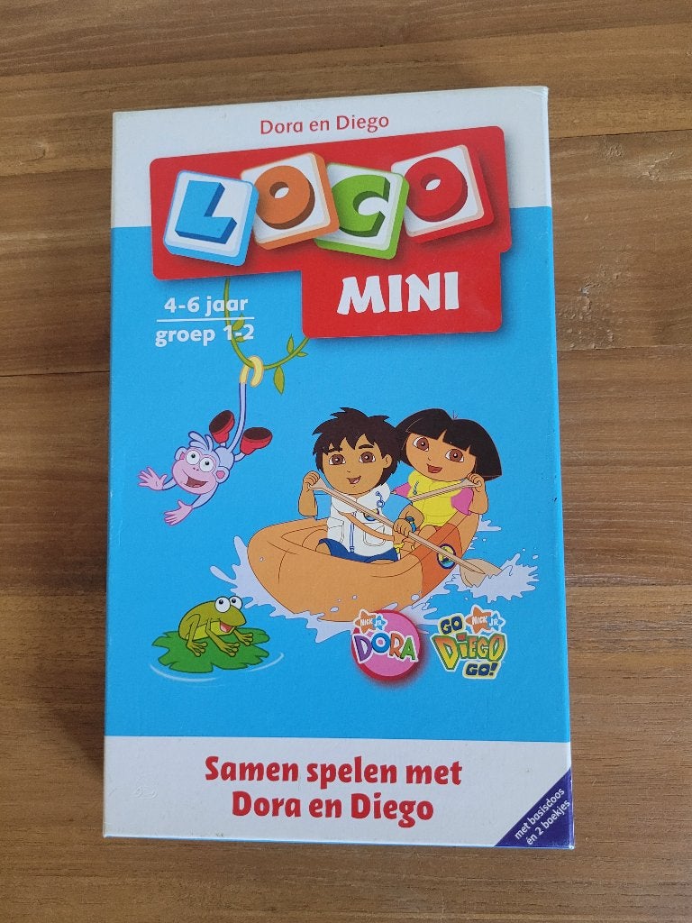 Loco Mini. Samen spelen met Dora & Diego. Nieuw, Ophalen of Verzenden, Nieuw, Taal en Lezen