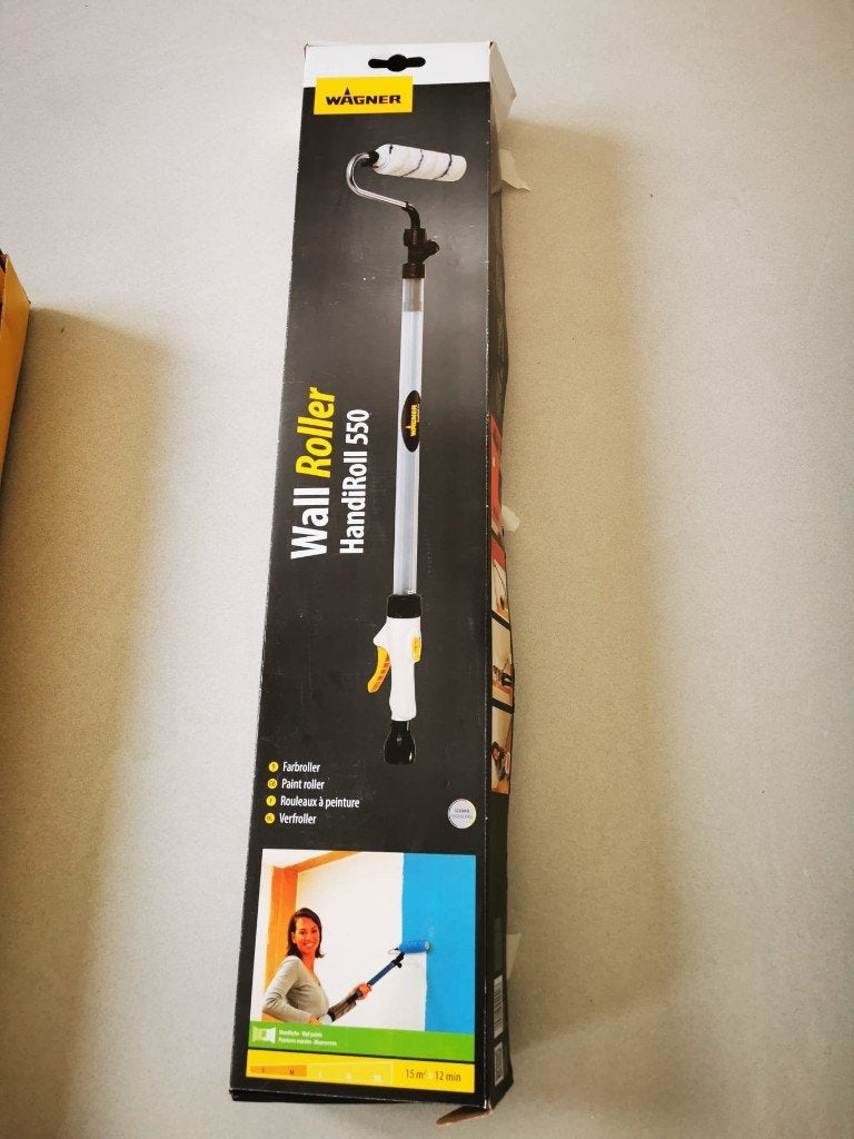 Wagner Wall Roller HandiRoll 550 - Verf roller, Ophalen, Zo goed als nieuw, Verfspuit of Verfpomp