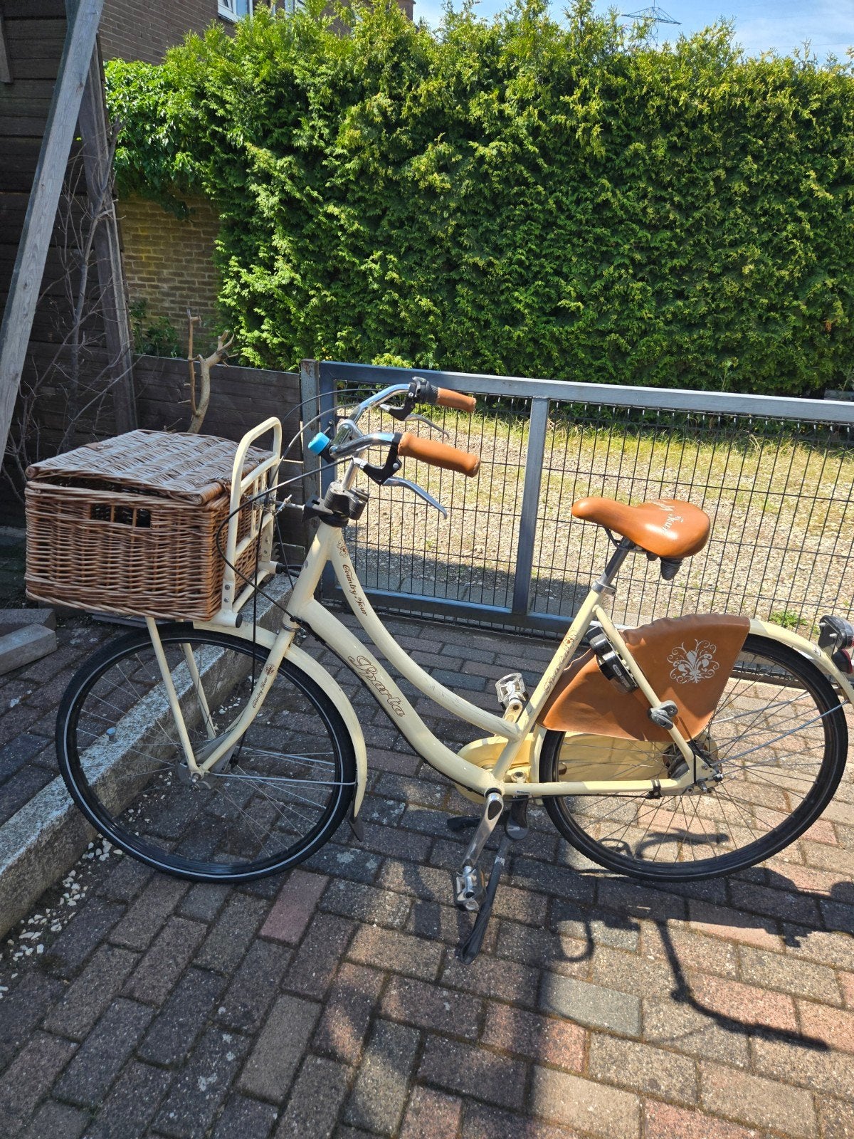 Sparta Country Tour Damesfiets met Mand, Ophalen, Sparta, Velgrem, 53 tot 56 cm