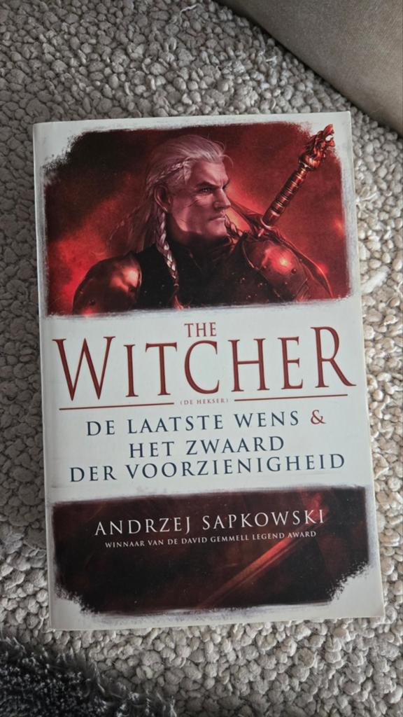 The Witcher: De Laatste Wens & Het Zwaard der Voorzienigheid, Ophalen of Verzenden, Zo goed als nieuw, Andrzej Sapkowski
