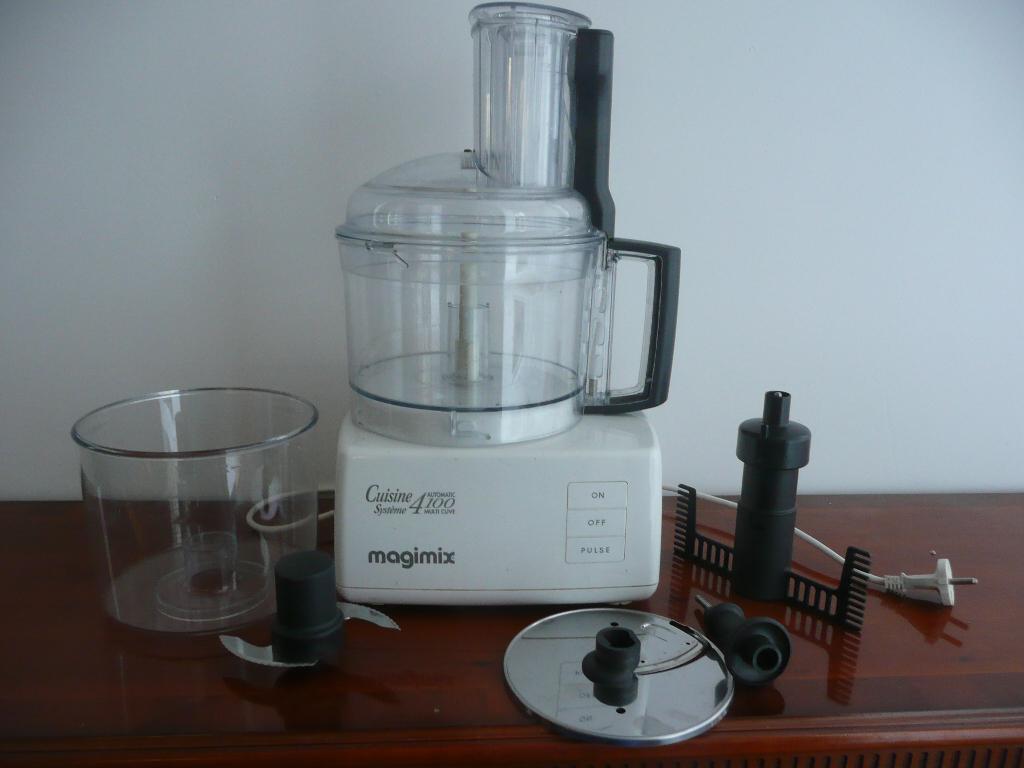 Magimix Cuisine 4100 system, Witgoed en Apparatuur, 1 tot 2 liter, Ophalen, Gebruikt, 3 snelheden of meer