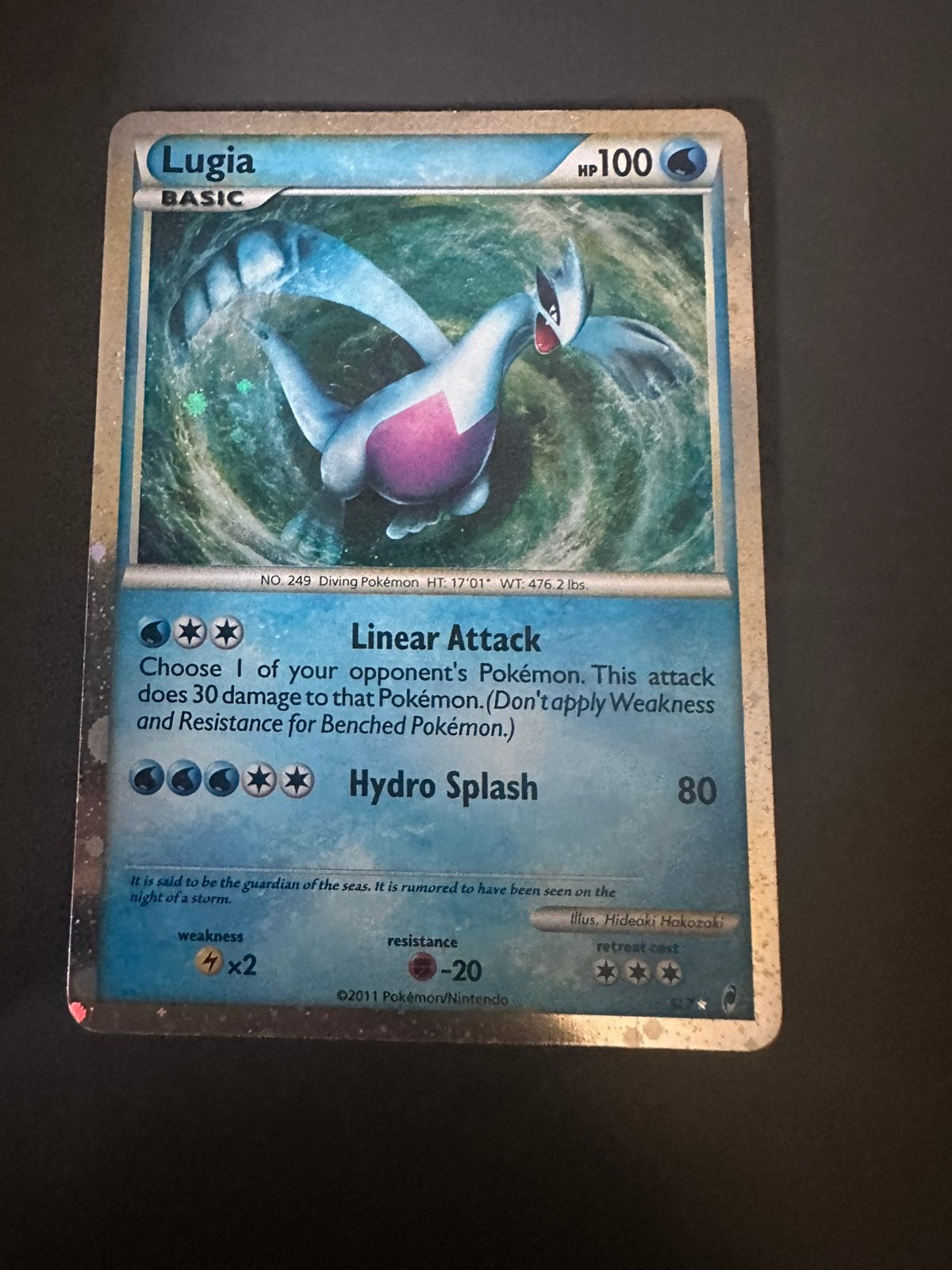 Lugia #sl7, Ophalen, Zo goed als nieuw, Losse kaart, Foil