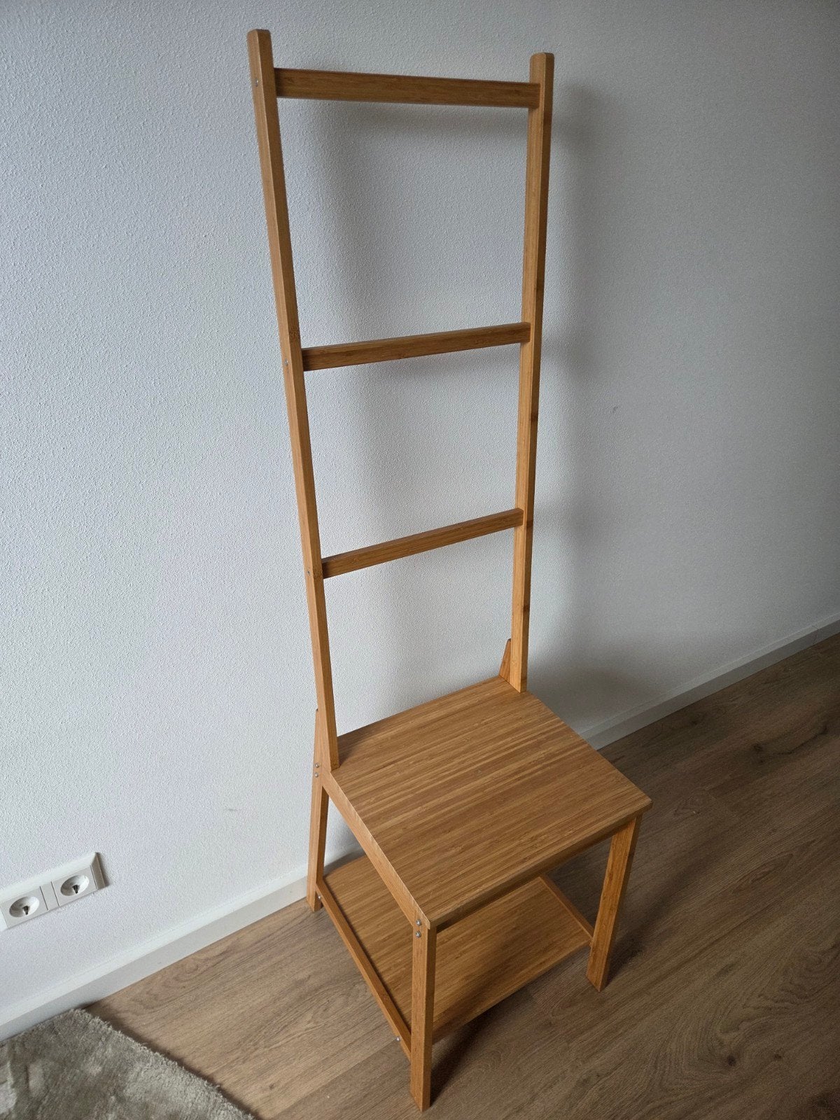 IKEA Bekväm Opstapje/Krukje Bamboe, Ophalen, Gebruikt