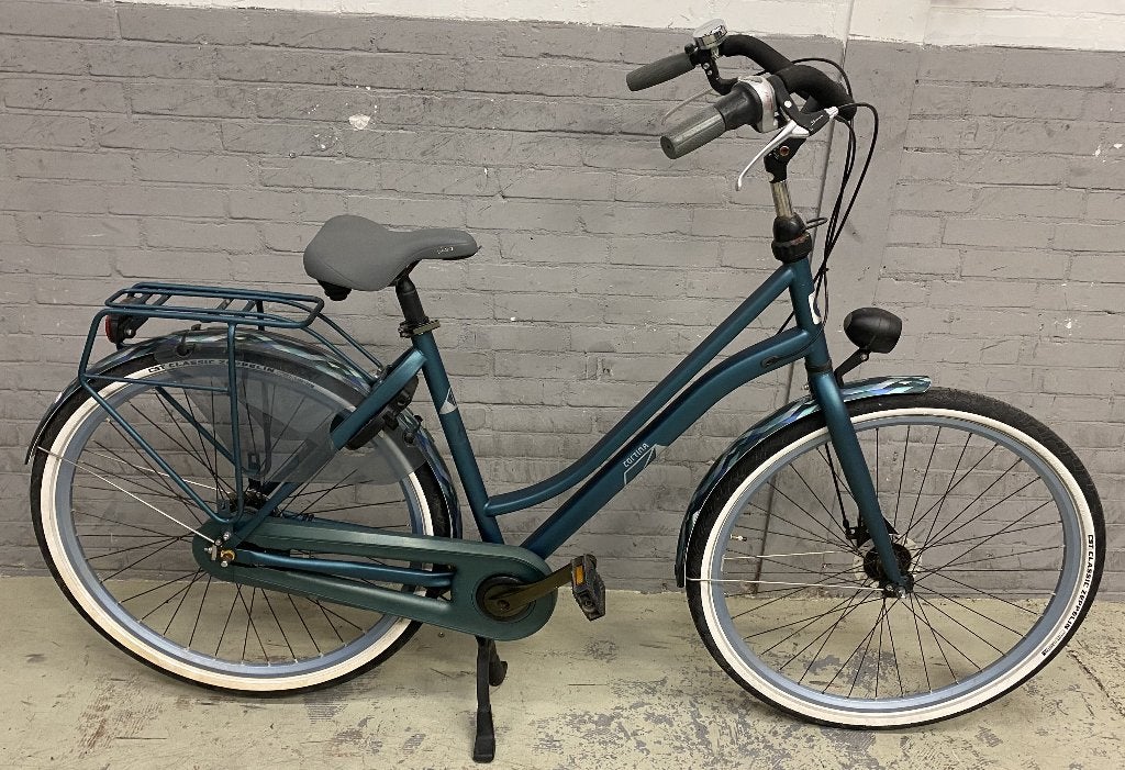 Moederfiets Cortina, Fietsen en Brommers, Gebruikt, 47 tot 50 cm, 0 zitjes, Dubbele standaard
