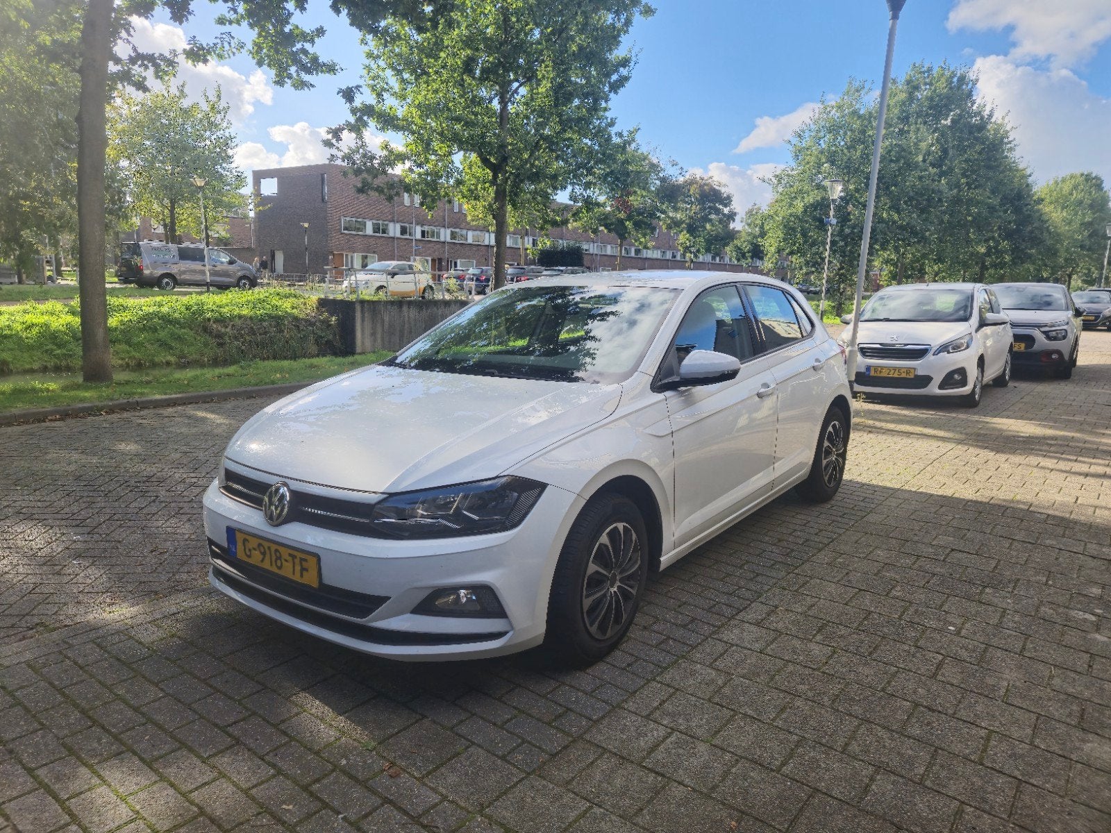 Volkswagen Polo 1.0 TSI 95pk 2019 Wit, Auto's, Voorwielaandrijving, 95 pk, 1055 kg, Origineel Nederlands