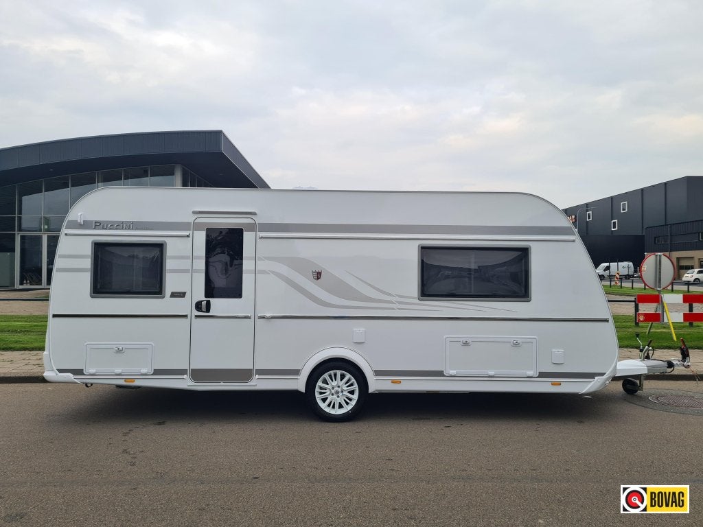 Tabbert Puccini 550 E Finest Edition, Caravans en Kamperen, Reservewiel, Rondzit, Tabbert, Bedrijf