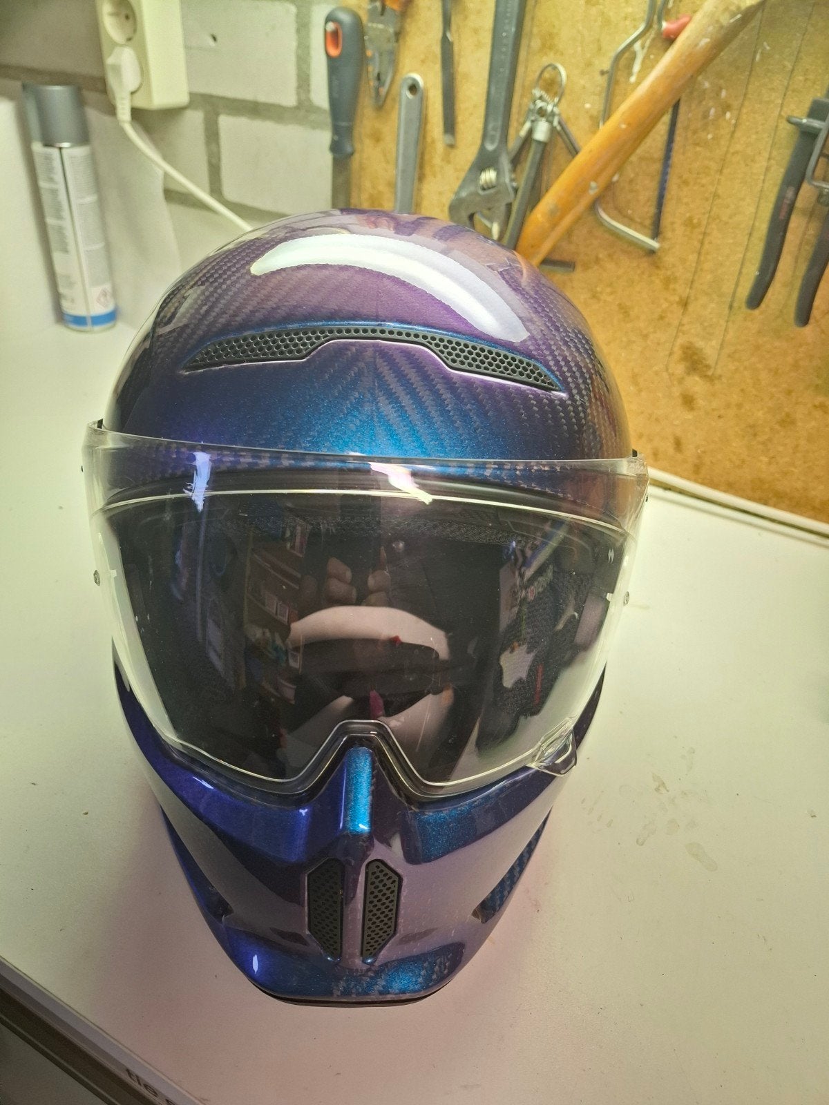 Ruroc Atlas 3.0 limited edition helm maat L bijna nieuw., Ophalen, Tweedehands, Integraalhelm, Overige merken