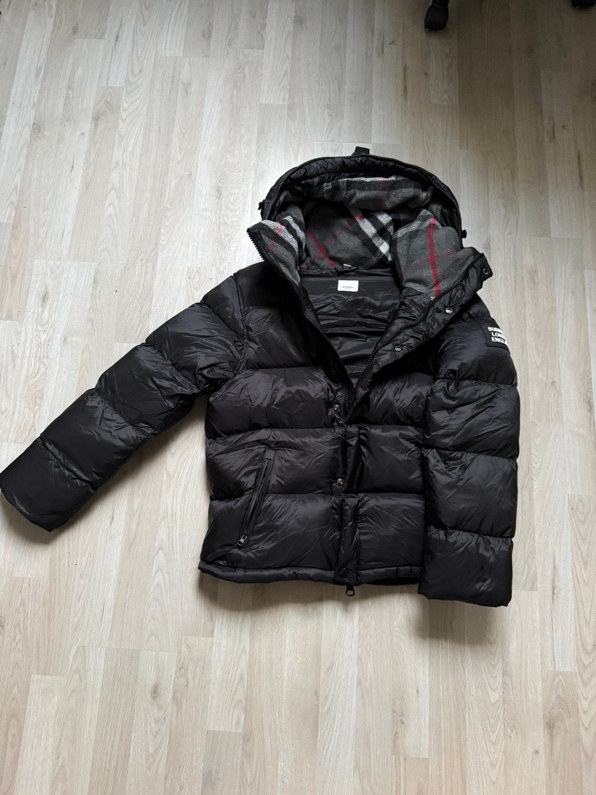 Burberry winterjas, Ophalen, Nieuw, Maat 52/54 (L), Zwart
