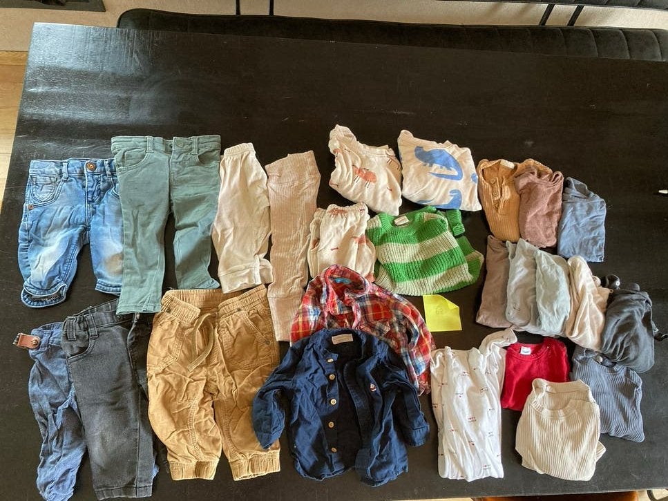 Grote kledingbundel maat 68 voor baby's, Ophalen of Verzenden, Gebruikt, Jongetje of Meisje, Setje