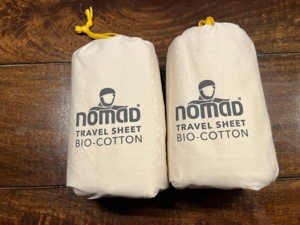 Nomad Travel Sheets BIO-COTTON, Ophalen, Nieuw