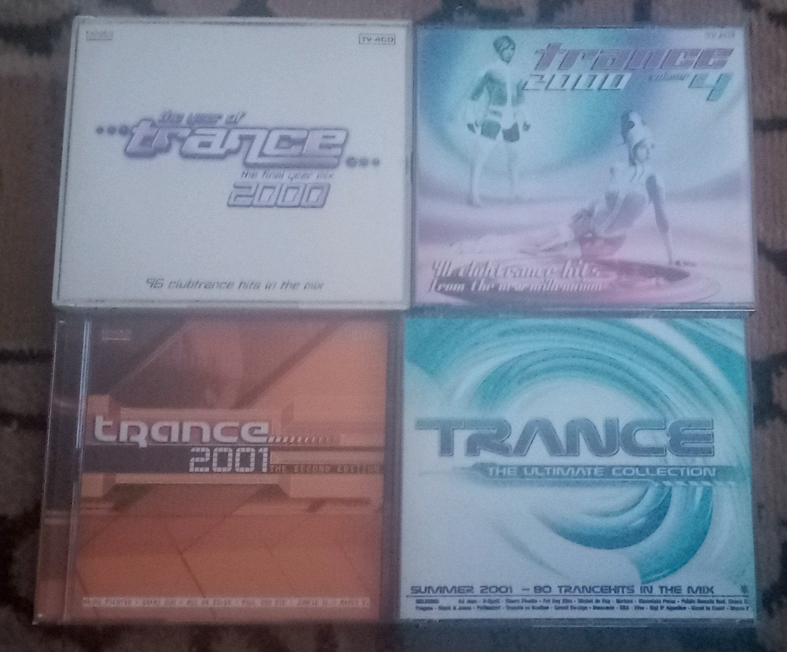 trance 4 cd albums, Cd's en Dvd's, Cd's | Dance en House, Ophalen, Gebruikt