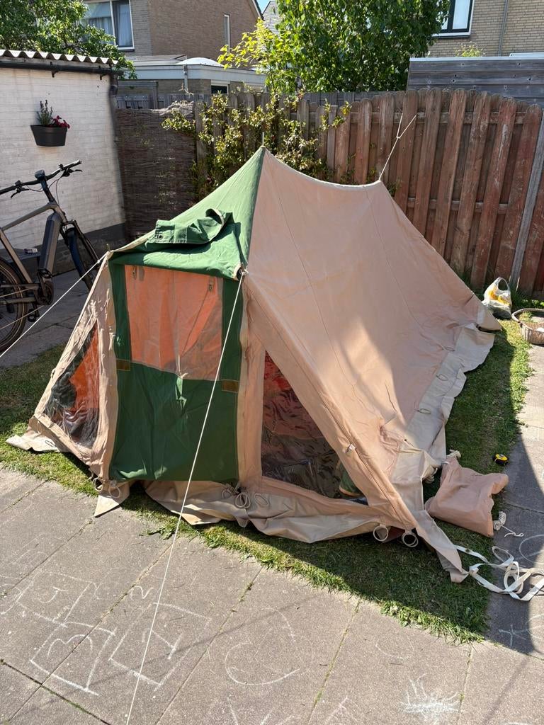 Tent - Vrijbuiter - Roden 3, Caravans en Kamperen, Tenten, Ophalen, Zo goed als nieuw, Tot en met 4