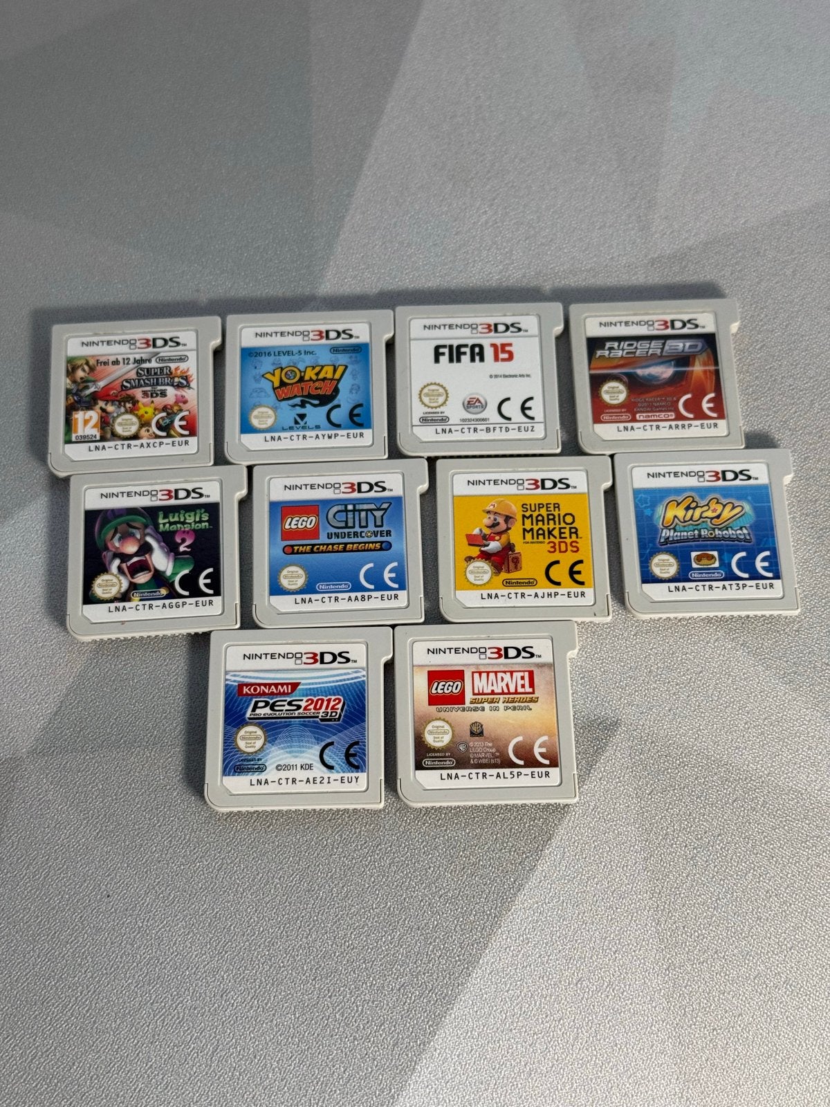 Nintendo 3DS Games - Diverse Collectie (10 stuks), Spelcomputers en Games, Games | Nintendo 2DS en 3DS, Overige genres, 1 speler