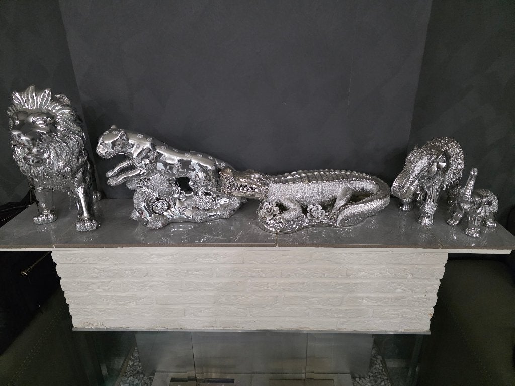 Zilveren dieren beelden nieuw!!, Ophalen, Nieuw, Dier
