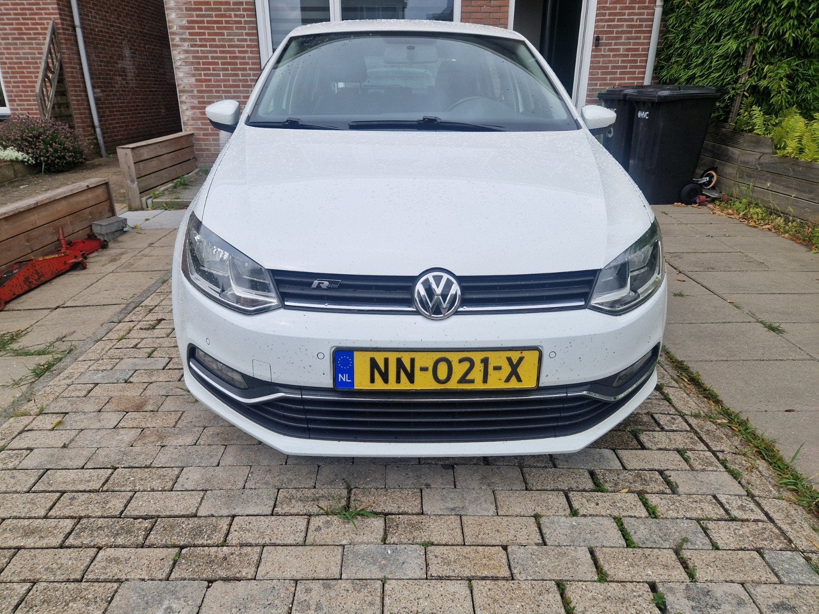 Volkswagen Polo 1.4 TDI 66KW BMT 2017 Wit ( foto 9, Auto's, Voorwielaandrijving, 1051 kg, Wit, Origineel Nederlands