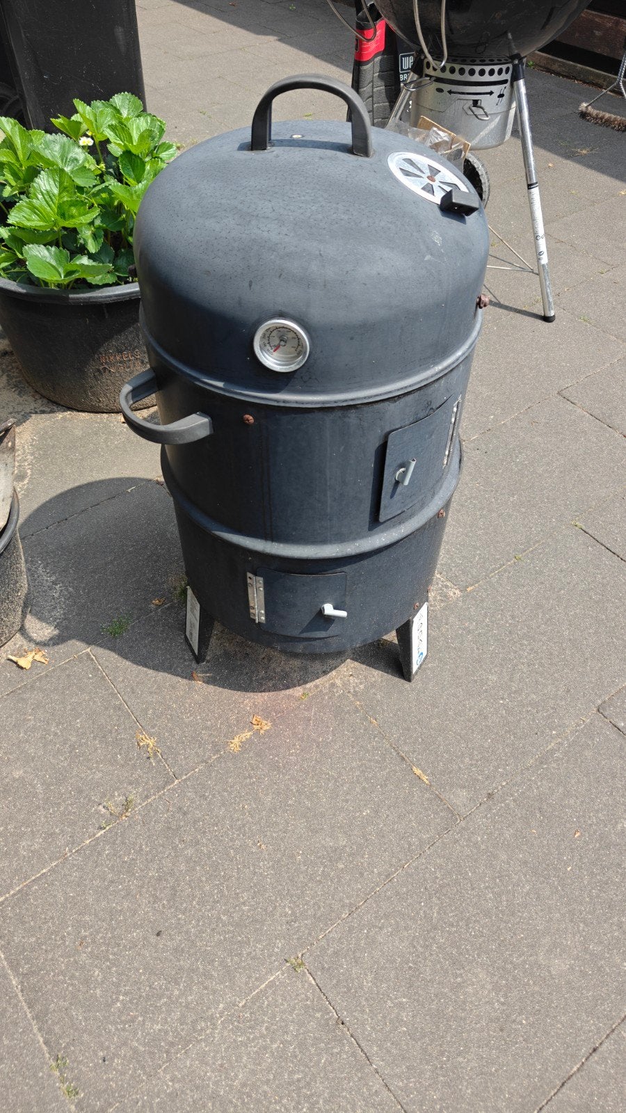 Rookton bbq, Ophalen