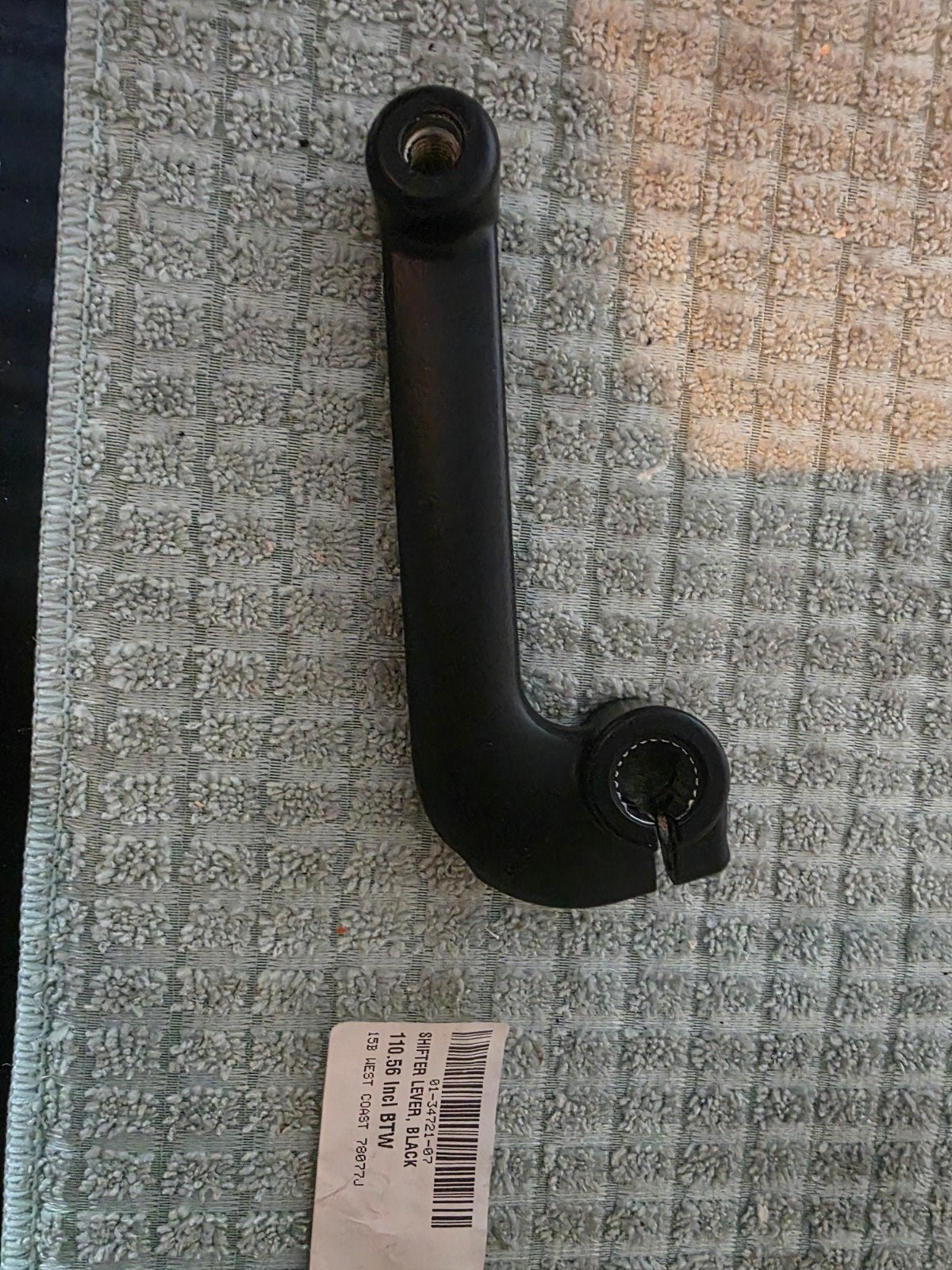 Harley Davidson Schakelarm Zwart - Nieuwstaat, Motoren, Ophalen of Verzenden, Nieuw