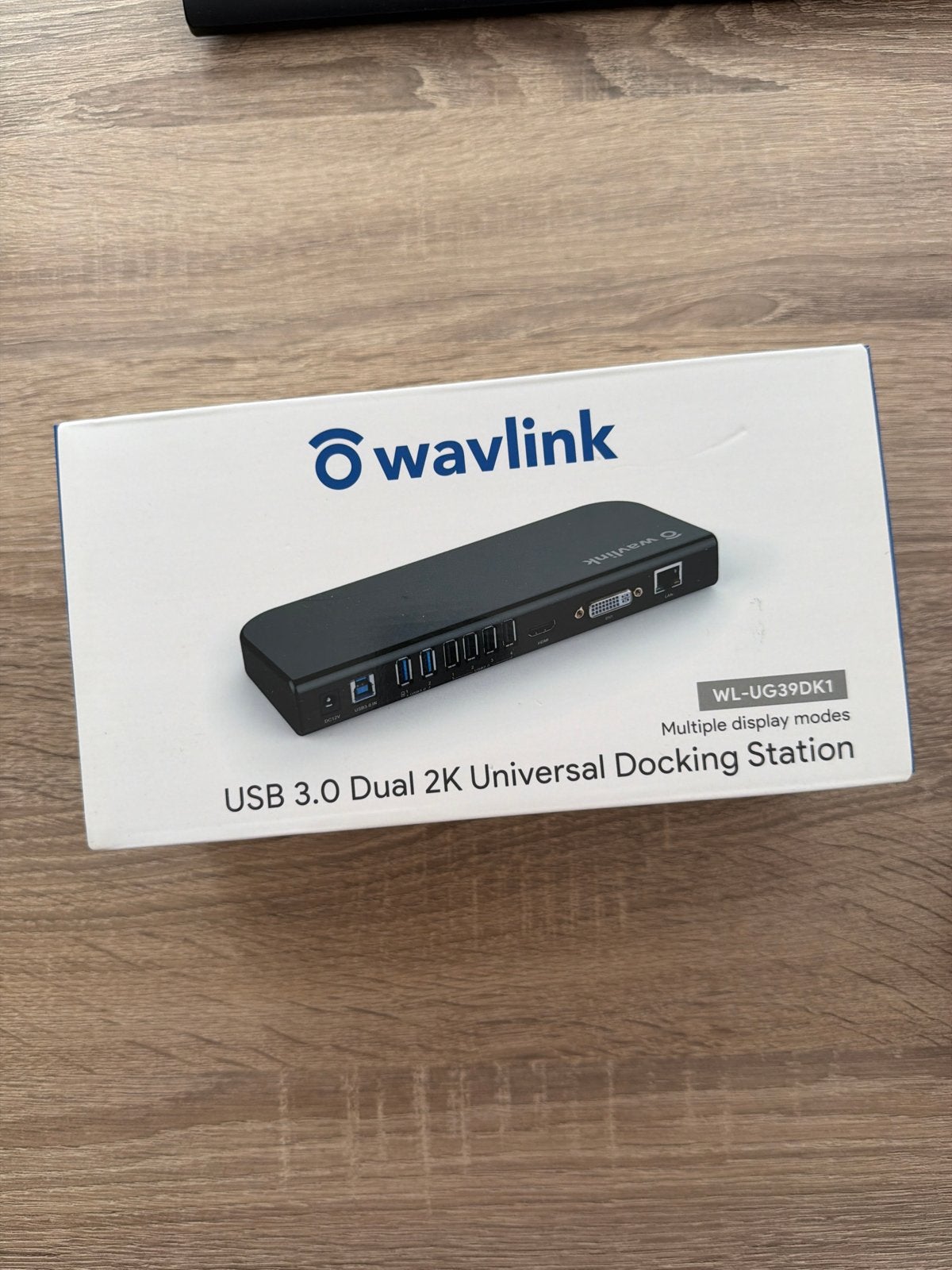 Wavlink USB 3.0 Dual 2K Universeel Docking Station, Verzenden, Gebruikt, Docking station, Laptop