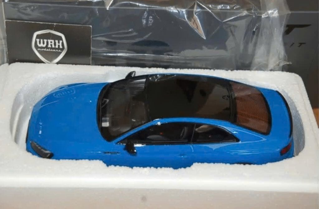1:18 AUDI RS5 COUPE 2020 blue GT spirit GT311 in box WRH, Verzenden, Zo goed als nieuw, Auto, Overige merken