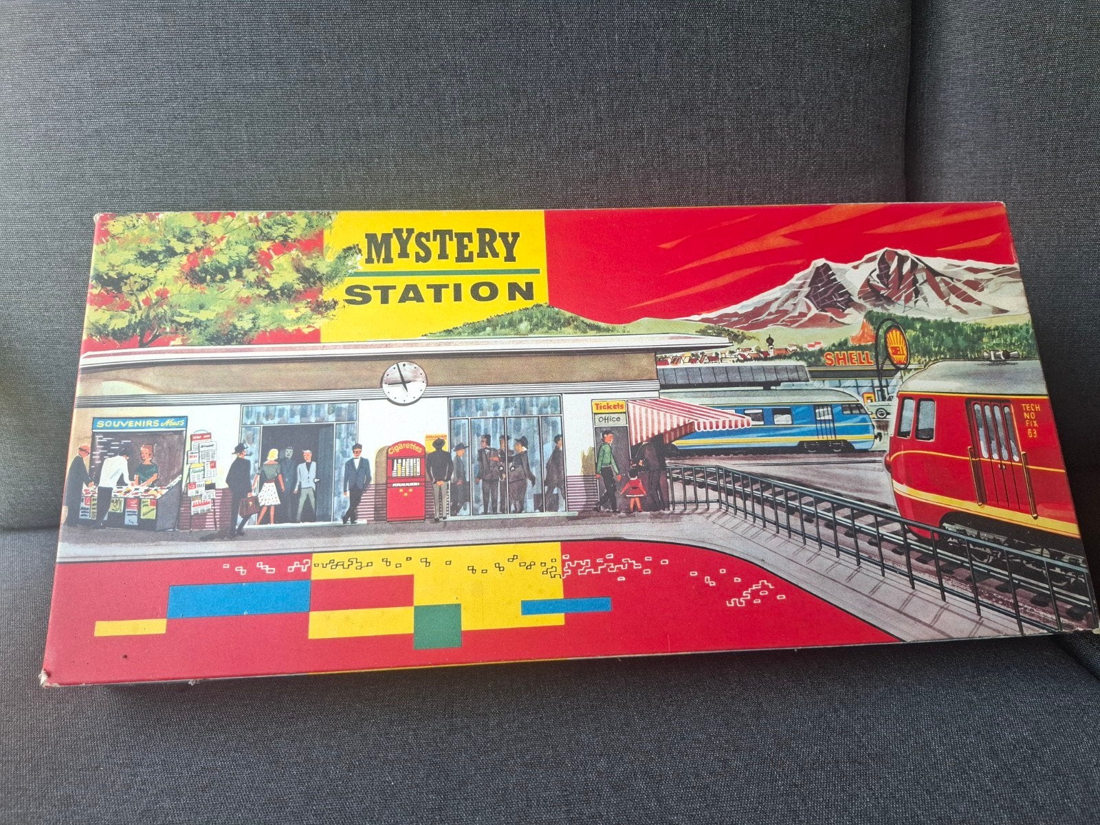 Technofix 306 Mystery Station blikken treinbaantje, Ophalen of Verzenden