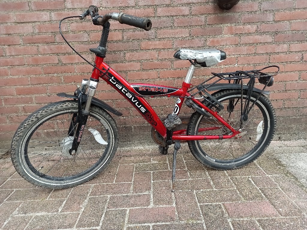Batavus jongensfiets 20 inch - Nieuw zadel nodig, Ophalen, Gebruikt, 20 inch of meer, Batavus