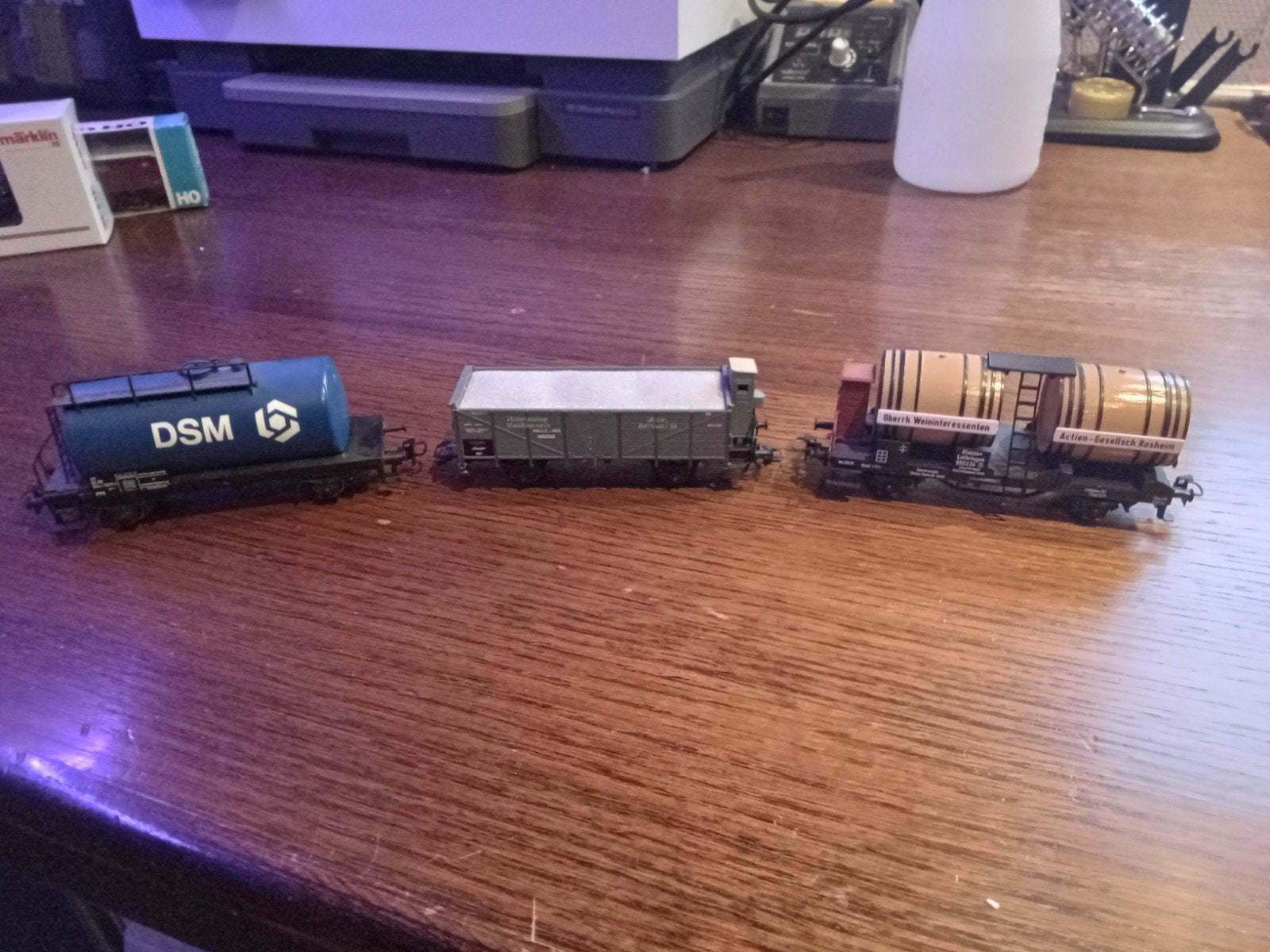 3 Märklin wagons - Gebruikt, Ophalen of Verzenden, Gebruikt, Wagon, Märklin