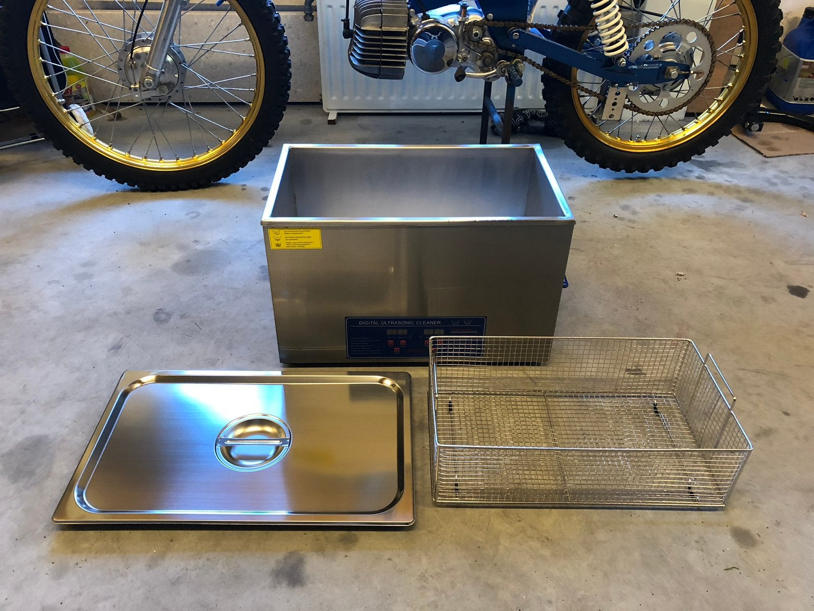 Industriële Ultrasoon Reiniger 30L Ultrasonic Cilinderkop, Doe-het-zelf en Verbouw, Reinigingsmachines, ., Overige typen, Nieuw