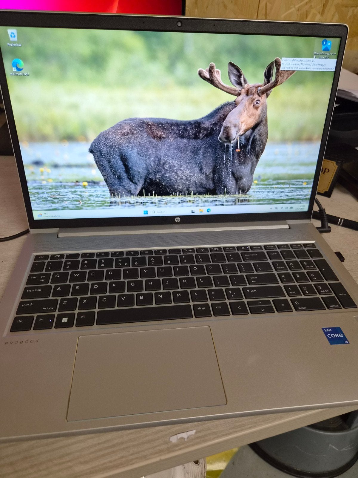 HP ProBook 450 G9 - i5-1235U, 8GB RAM, 512GB SSD, Intel Core i5-1235U, 2 tot 3 Ghz, 8 GB, Zo goed als nieuw