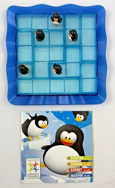 SmartGames Penguins on ice op ijs logica spel puzzelspel, Coolsingel 104, 3011 AG Rotterdam, Netherlands, Verzenden, Zo goed als nieuw