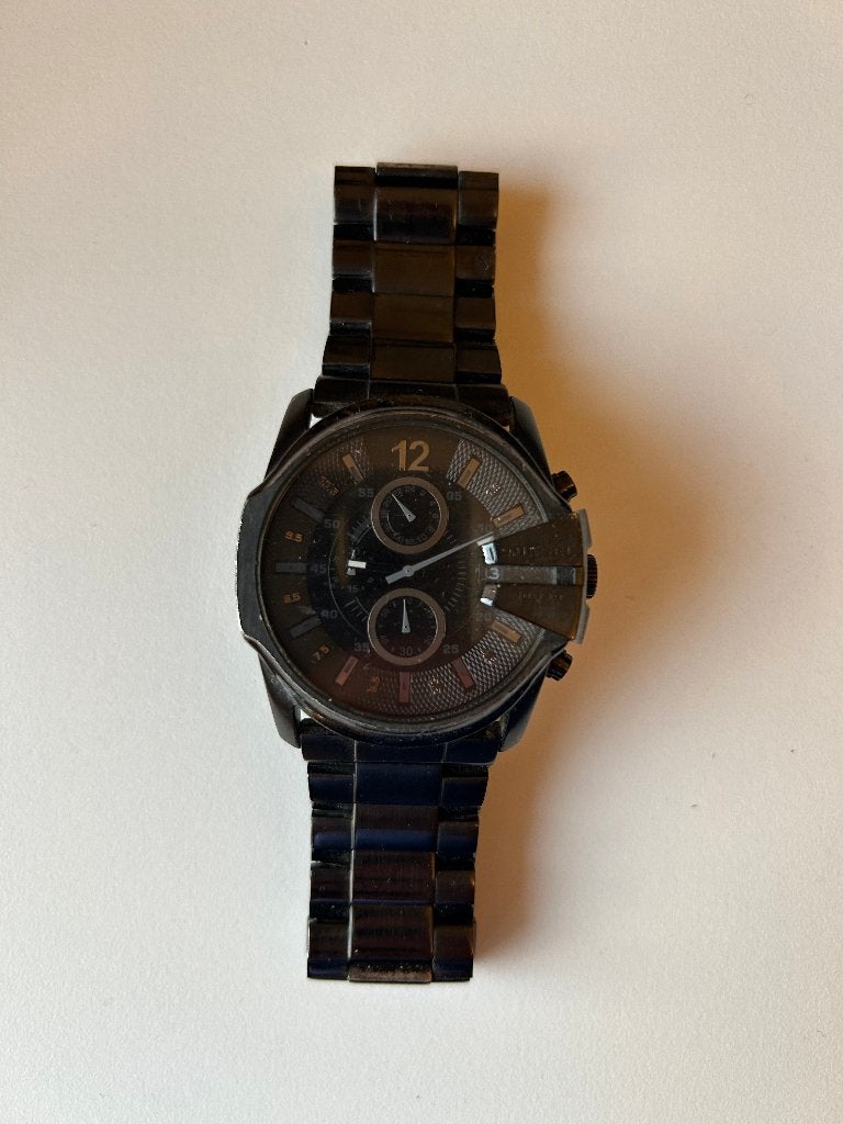 Diesel Master Chief DZ4180 horloge (45 mm), Overige merken, Staal, Staal, Polshorloge