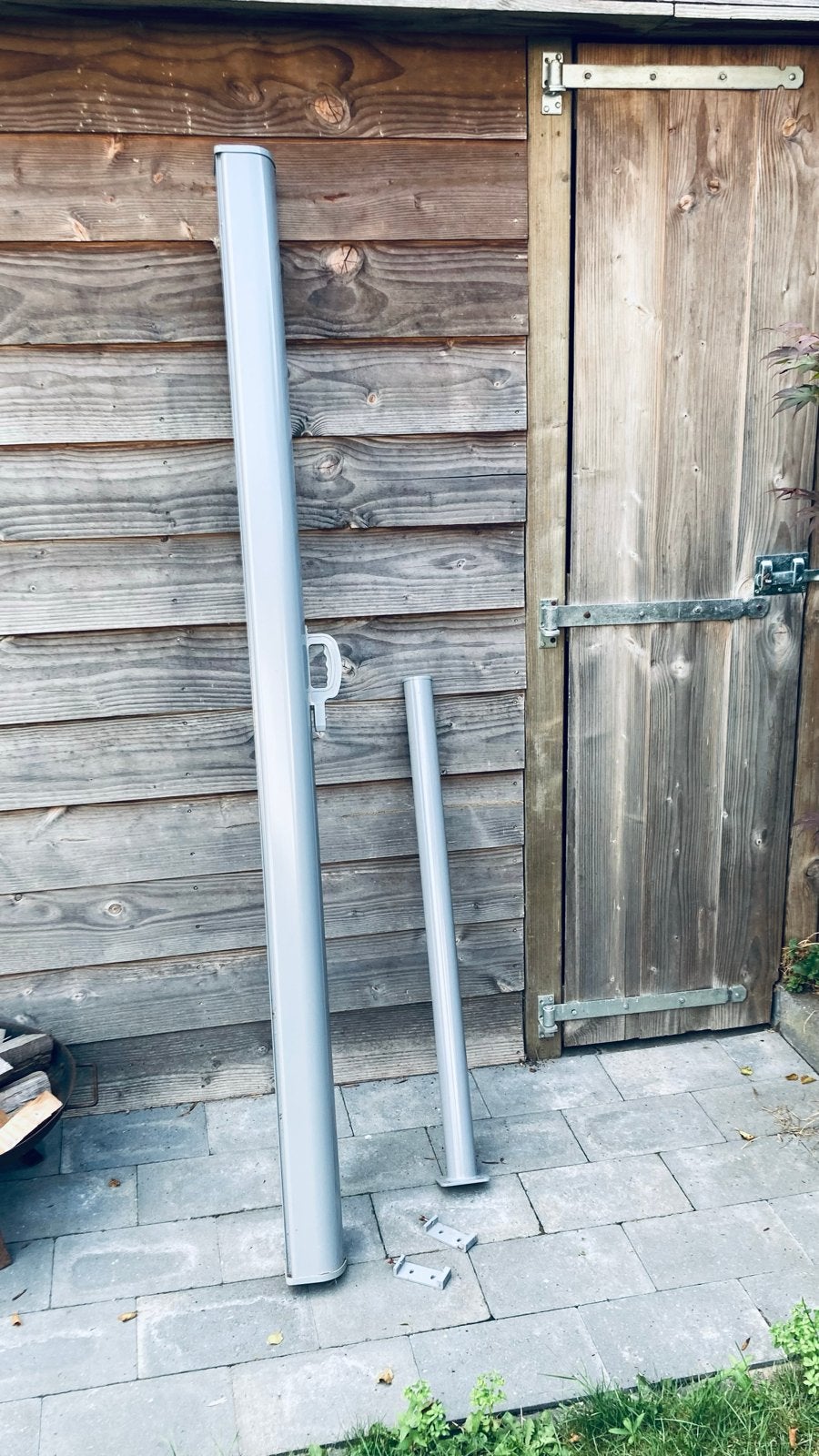 Windscherm  300 x 200 cm compleet., Tuin en Terras, Ophalen, Gebruikt, Overige typen, 150 tot 300 cm