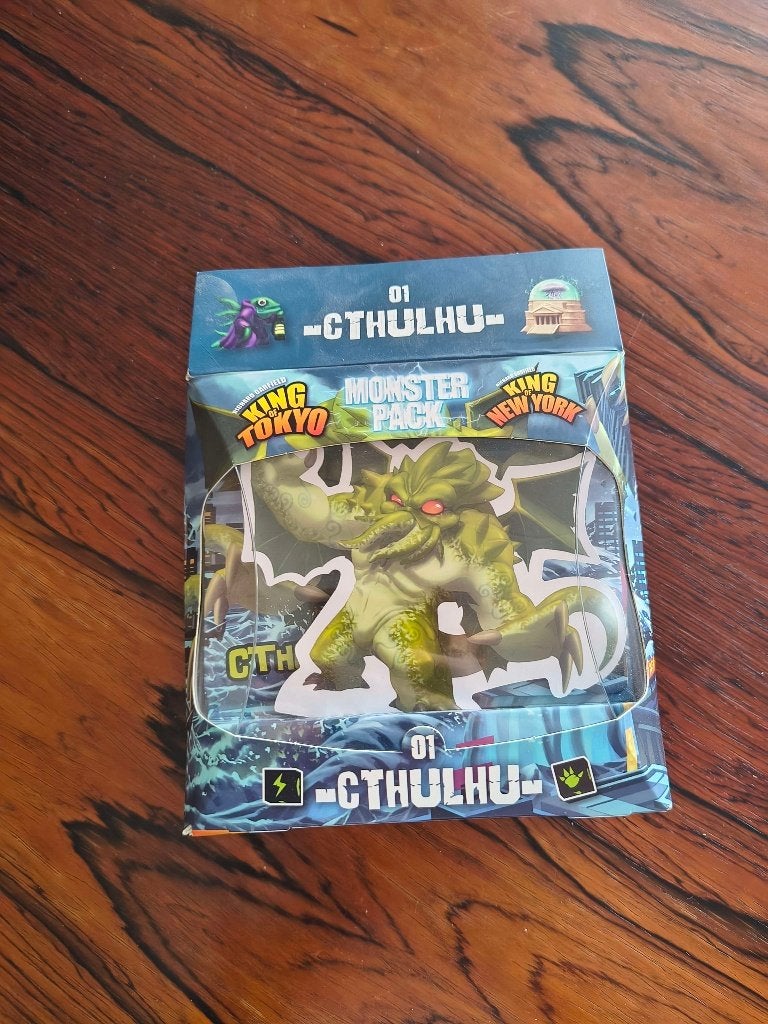 King of Tokyo Cthulhu Rises Expansion, Drie of vier spelers, Ophalen of Verzenden, Zo goed als nieuw