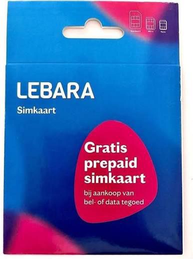 Lebara simkaarten 65x, Ophalen of Verzenden, Zo goed als nieuw, Overige providers