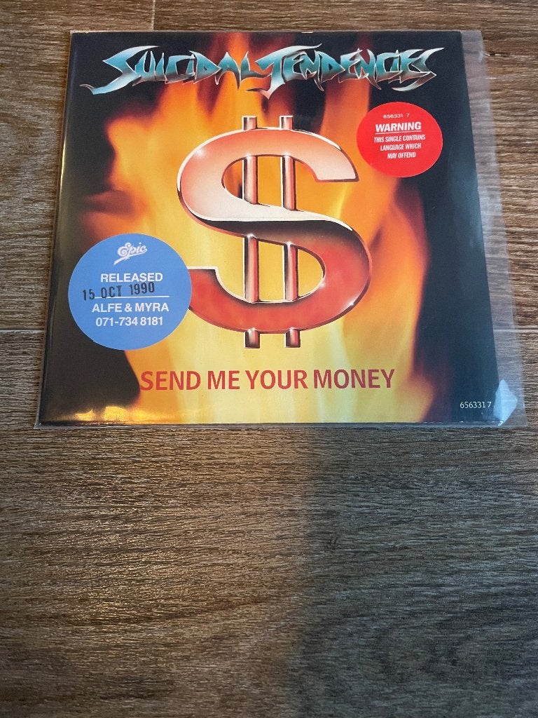 Suicidal Tendencies - Send Me Your Money (Vinyl Single), Gebruikt, Verzenden, 7 inch, EP