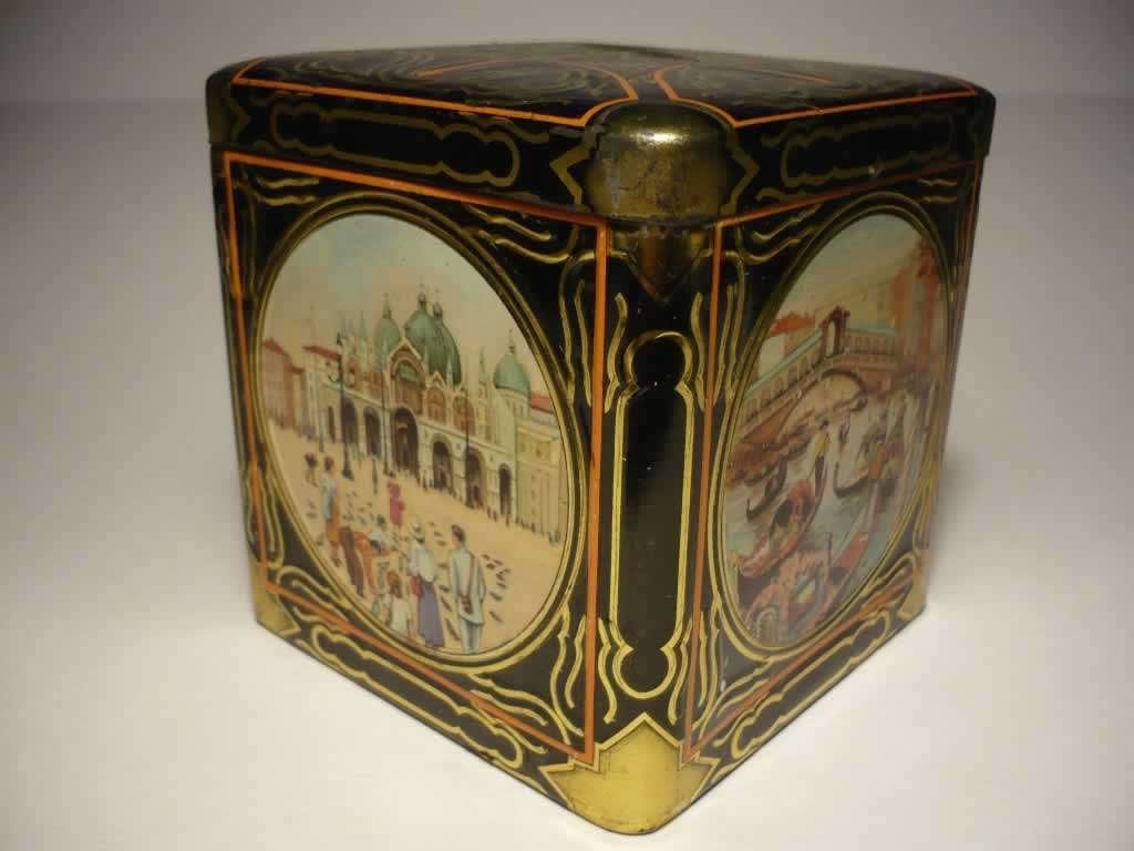 069b-Blikje, C.J. van Houten, Italiaanse afbeeldingen., Verzamelen, Ophalen of Verzenden, Zo goed als nieuw, Overige, Overige merken