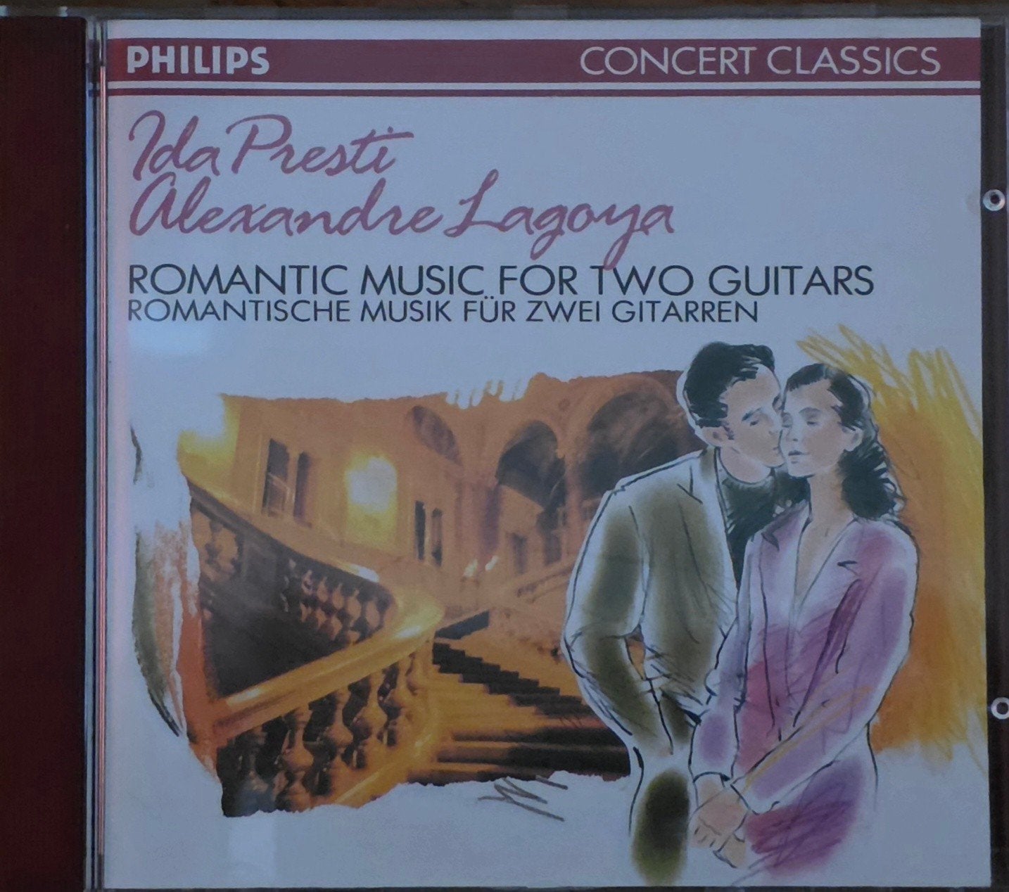 Ida Presti & Alexandre Lagoya - Romantic Music for Two Guita, Ophalen of Verzenden, Romantiek, Zo goed als nieuw, Kamermuziek