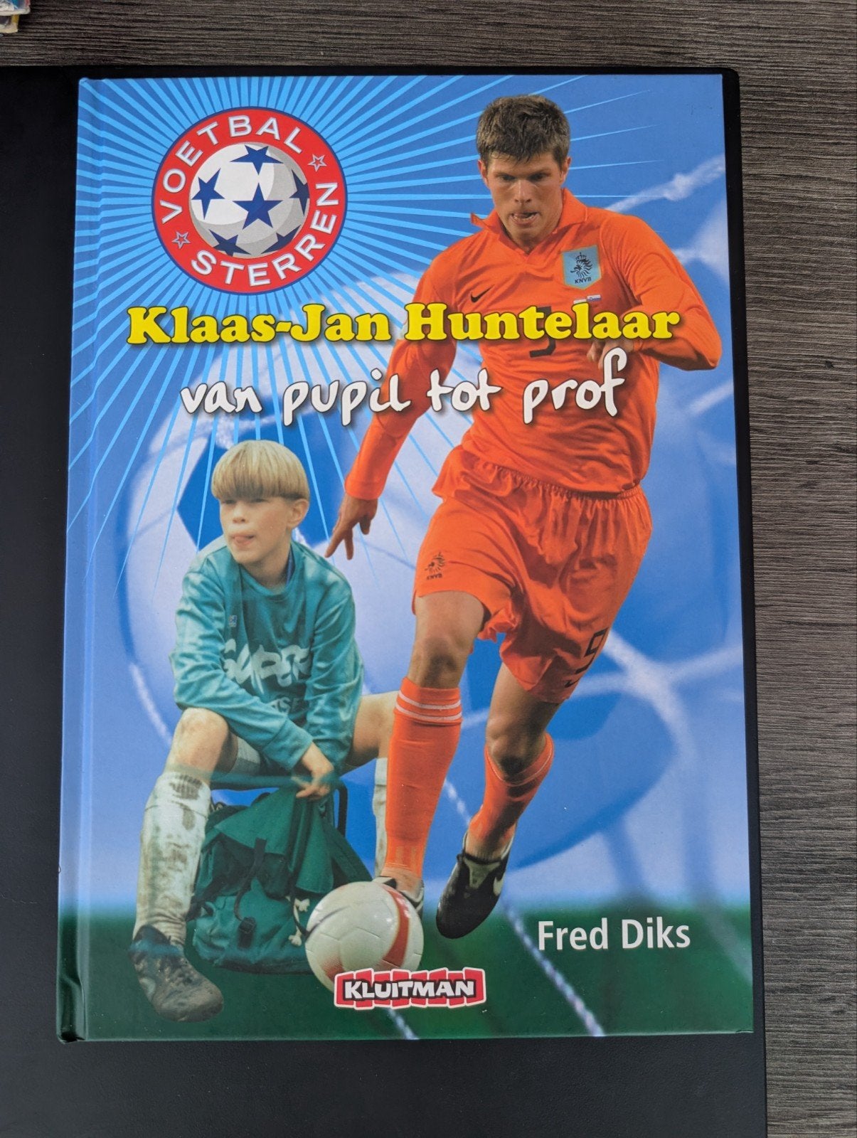 Voetbalsterren: Klaas-Jan Huntelaar van pupil tot prof, Ophalen of Verzenden, Nieuw, Fred Diks, Balsport